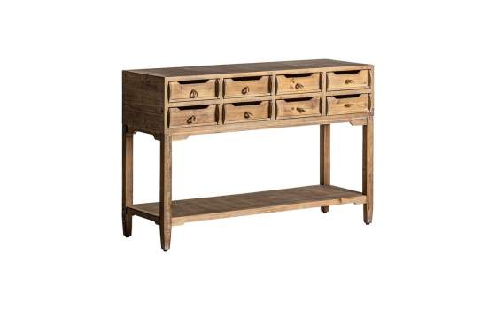 Mueble Recibidor Rustico 8 Cajones Serie Rural Mueble Recibidor Rustico 8 Cajones Serie Rural