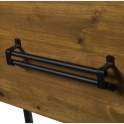 Mueble Recibidor Rustico Industrial 2 Cajones Serie Faranta