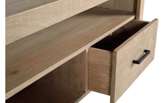 Mueble Televisión Moderno con 2 Cajones Mango Arestane