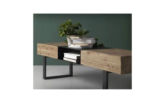 Mueble Televisión Rustico Industrial Serie Absuara