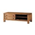 Mueble Television 2 Cajones 2 Estantes en Pino Rustico