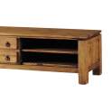 Mueble Television 2 Cajones 2 Estantes en Pino Rustico