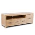 Mueble Television 4 Cajones Blanco Patinado Serie Elisean