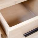 Mueble Television 4 Cajones Blanco Patinado Serie Elisean