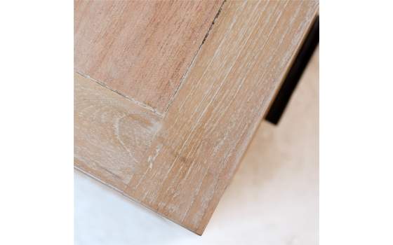 Mueble Television 4 Cajones Blanco Patinado Serie Elisean