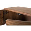 Mueble Television 4 Puertas Madera de Acacia Serie Natild