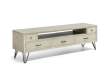 Mueble Television Actual Blanco Hueso Serie Muria