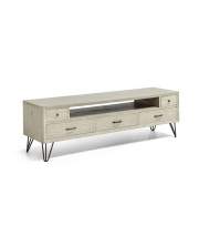 Mueble Television Actual Blanco Hueso Serie Muria