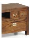 Mueble Television Colonial Flamingo 7 Cajones