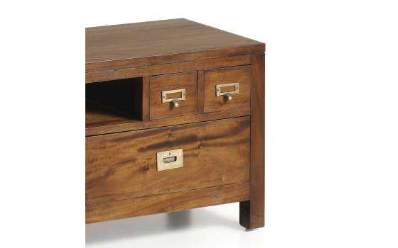 Mueble Television Colonial Flamingo 7 Cajones