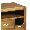 Mueble Television Colonial Flash 3 Cajones 1 Hueco