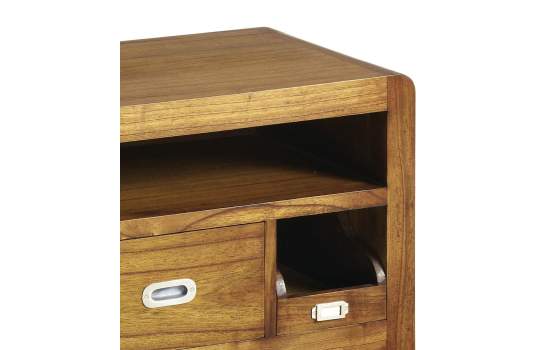 Mueble Television Colonial Flash 3 Cajones 1 Hueco