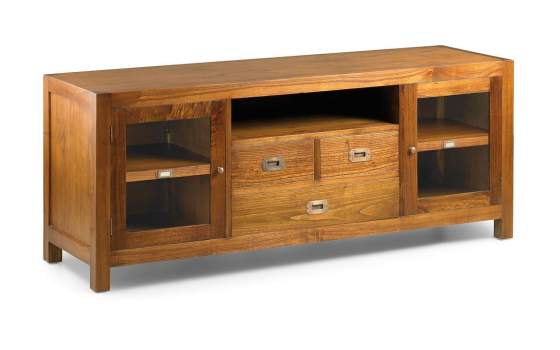 Mueble Television Colonial Star 3 Cajones 2 Puertas