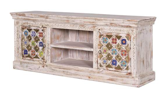 Mueble Television Decape Blanco Balanda