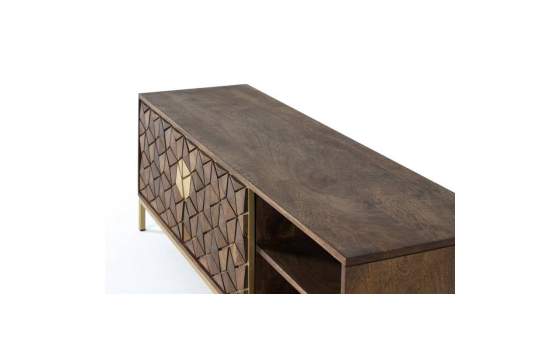 Mueble Television Diseño Actual 2 Puertas Serie Ariast