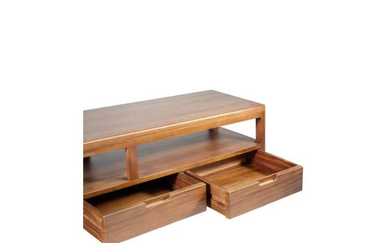 Mueble Television Estilo Colonial con 3 Cajones Serie Oporto