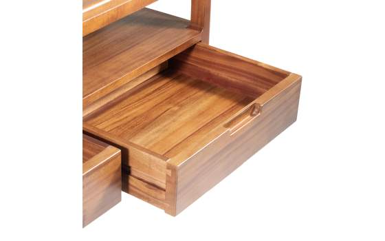 Mueble Television Estilo Colonial con 3 Cajones Serie Oporto