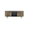 Mueble Television Madera Mango con Chapa Bronce Amcel