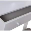 Mueble Tocador Blanco con Taburete y Luz Led Serie Aringer