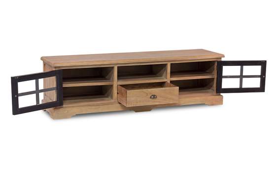 Mueble TV 1 Cajon 2 Puertas Estilo Contemporaneo Siena