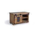 Mueble TV 1 Puerta Corredera Estilo Industrial Serie Aibiri