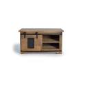 Mueble TV 1 Puerta Corredera Estilo Industrial Serie Aibiri