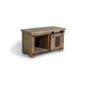 Mueble TV 1 Puerta Corredera Estilo Industrial Serie Aibiri