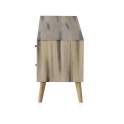 Mueble TV 2 Cajones 1 Puerta Estilo Actual Serie Alamos