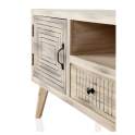 Mueble TV 2 Cajones 1 Puerta Estilo Actual Serie Alamos