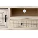 Mueble TV 2 Cajones 1 Puerta Estilo Actual Serie Alamos