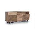 Mueble TV 2 Cajones 2 Puertas Talladas Decoradas Serie Alvird