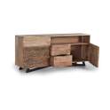 Mueble TV 2 Cajones 2 Puertas Talladas Decoradas Serie Alvird