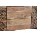 Mueble TV 2 Cajones 2 Puertas Talladas Decoradas Serie Alvird
