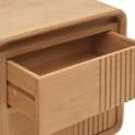 Mueble TV 2 Cajones 2 Puertas Teca Natural Serie Eyre