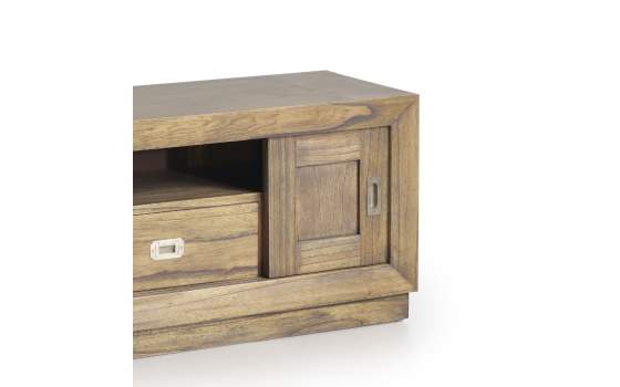Mueble TV 2 Puertas 1 Cajon Colonial Serie Merapi
