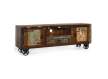 Mueble TV 2 Puertas 1 Cajon Vintage Colores Desgastados Artsas