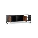 Mueble TV 2 Puertas Acanaladas Estilo Industrial Ariost