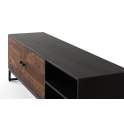 Mueble TV 2 Puertas Acanaladas Estilo Industrial Ariost