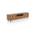 Mueble TV 2 Puertas Cajon Acabado Natural Aridasa Mueble TV 2 Puertas Cajon Acabado Natural Aridasa