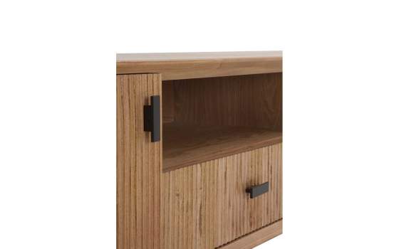 Mueble TV 2 Puertas Cajon Acabado Natural Aridasa Mueble TV 2 Puertas Cajon Acabado Natural Aridasa