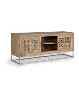 Mueble TV 2 Puertas Correderas Estilo Etnico Oriental Style