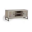 Mueble TV 2 Puertas Estilo Oriental Industrial Serie Aechaga