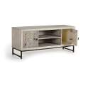 Mueble TV 2 Puertas Estilo Oriental Industrial Serie Aechaga