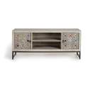Mueble TV 2 Puertas Estilo Oriental Industrial Serie Aechaga
