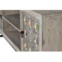 Mueble TV 2 Puertas Estilo Oriental Industrial Serie Aechaga