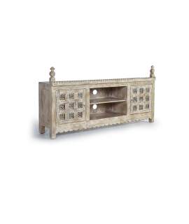 Mueble TV 2 Puertas Estilo Oriental Serie Evarkon