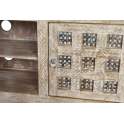 Mueble TV 2 Puertas Estilo Oriental Serie Evarkon