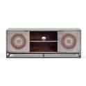 Mueble TV 2 Puertas Madera Decorada Etnica Wood Mandala