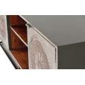 Mueble TV 2 Puertas Madera Decorada Etnica Wood Mandala