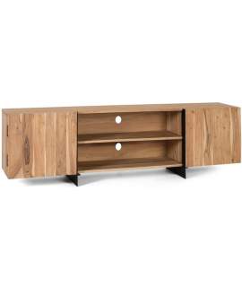 Mueble TV 2 Puertas Madera Maciza Acacia Artenatura